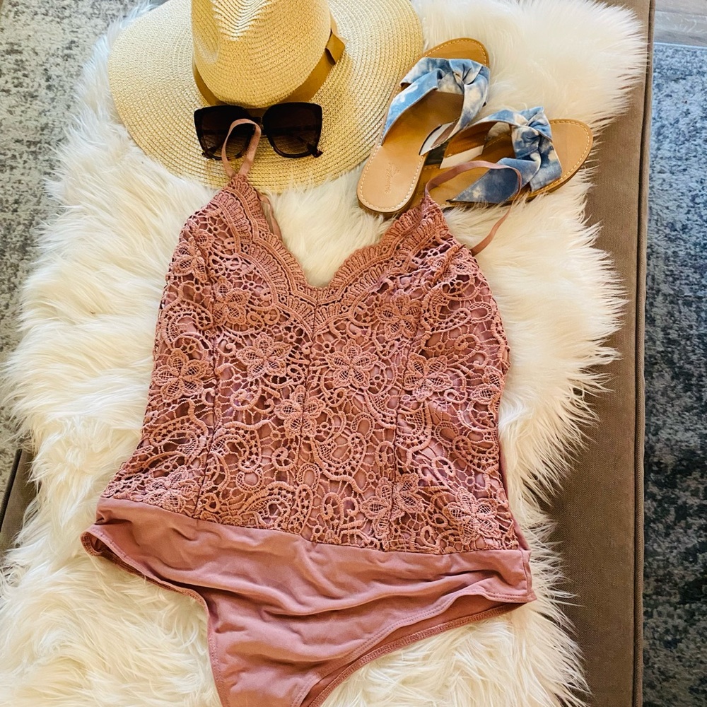 IRIS mauve Body suit